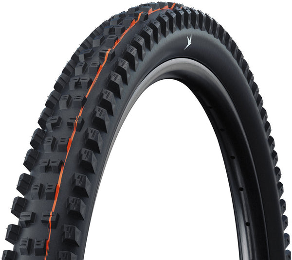 Schwalbe Tacky Chan Tire - 27.5 x 2.40 Tubeless Folding BLK Pro Trail Soft E-50