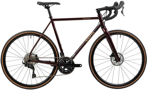 Surly Midnight Special Bike - 700c Steel 105 2x12 Carbon Fork BLK Cherry Fizz 54cm