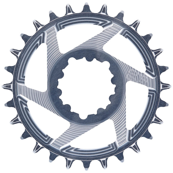 E*thirteen Helix R Guidering (3mm Offset) 3-Bolt 30t Gray  