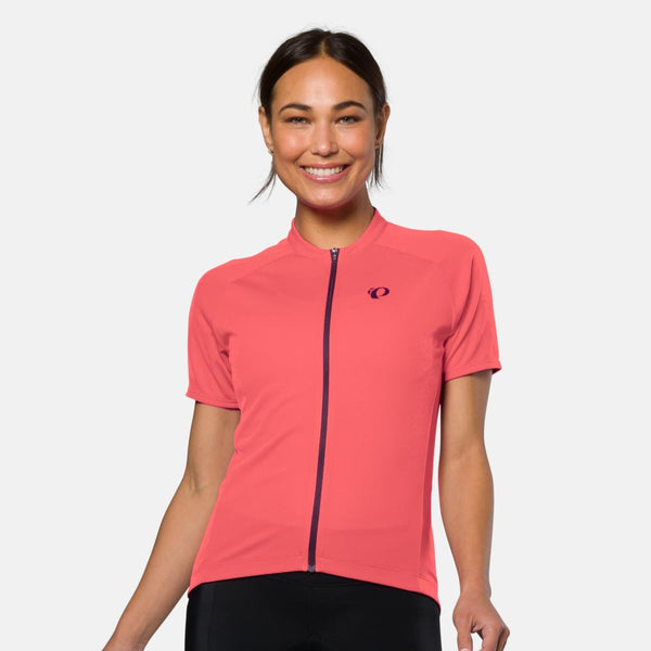 Women's Quest Short Sleeve Jersey - FIERY CORAL / S
