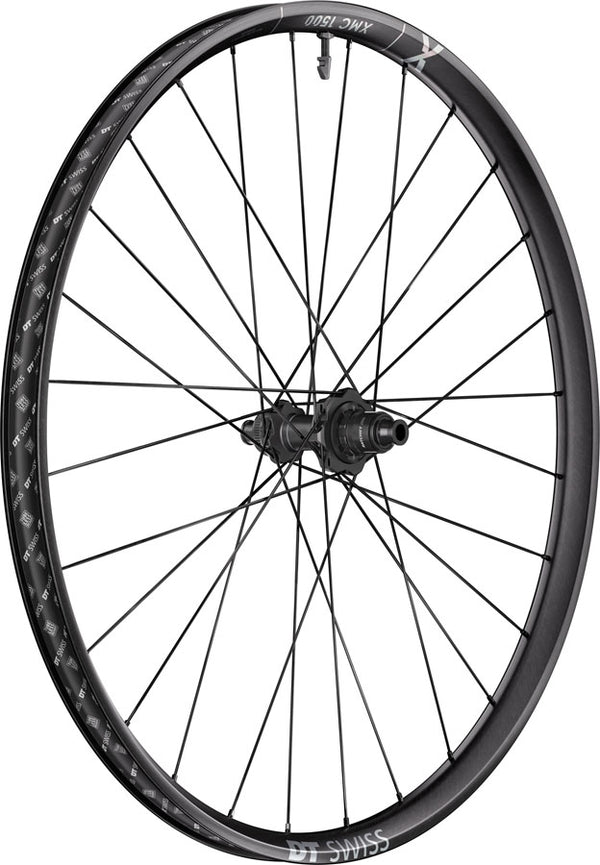 DT Swiss XMC 1500 Spline 30 Rear Wheel - 27.5" 12 x 148mm Center-Lock XD/Micro Spline 12M DEG 90 DF BLK