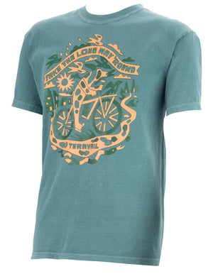 Teravail Artist Series: Joshua Noom T-Shirt - Emerald Green Unisex Small