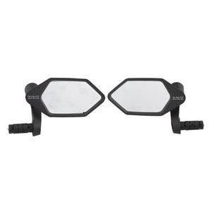 Sunlite High Impact eHD Bar End Mirror Bar End Black Pair