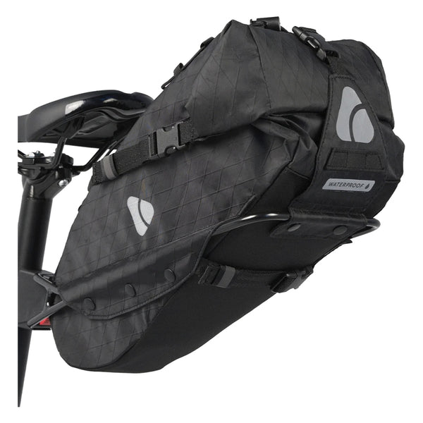 Axiom Ocean-X Postpack QR12+ Bag QR Mount 17.3x7.1x6.3` 732 c.i. Black