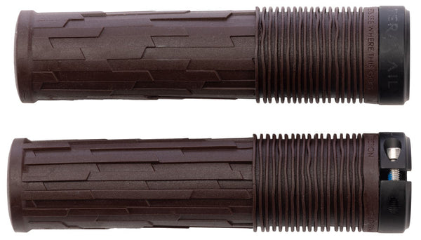 Teravail Lytho Grips - Lock-On Beetroot Red 35mm