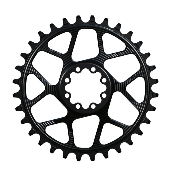 Works Components Round Chainring SRAM 8-Bolt 32T Boost 3mm Blk