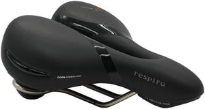 Selle Royal Respiro Saddle - Steel Black Relaxed