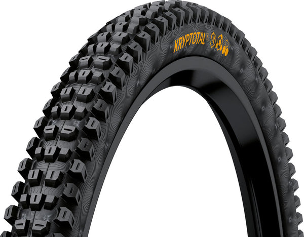 Continental Kryptotal Front Tire - 27.5 x 2.40 Tubeless Folding BLK SuperSoft Enduro Casing E25