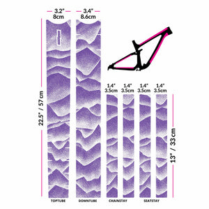 Ground Keeper Frame Keeper Ridgelines Grape Matte  
