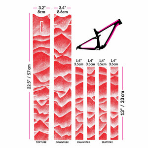 Ground Keeper Frame Keeper Ridgelines Strawberry Matte  