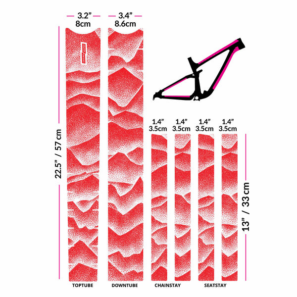 Ground Keeper Frame Keeper Ridgelines Strawberry Matte  