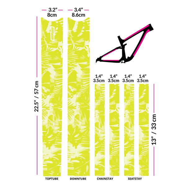 Ground Keeper Frame Keeper Tropical Glitch Lemon Matte  