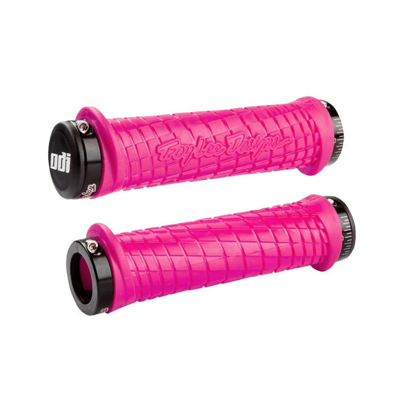 ODI Troy Lee Lock-On Grips Pink