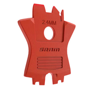 SRAM Disc Brake Pad Spacer Monoblock 2.4mm 2pcs