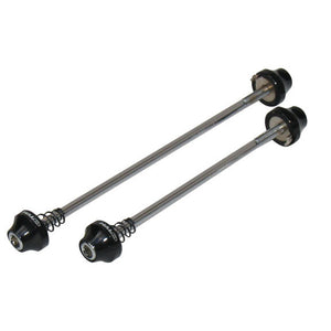 Halo XL Hex Key Wheel Skewers F/R Black
