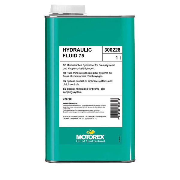 Motorex Bike 75 Mineral Oil Hydraulic Fluid 1L