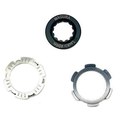 Magura Center Lock Rotor Lockring Quick Release - Black 