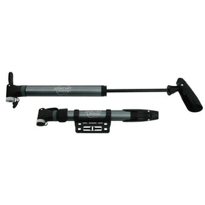 Planet Bike Ozone Aluminum Mini Pump Gray