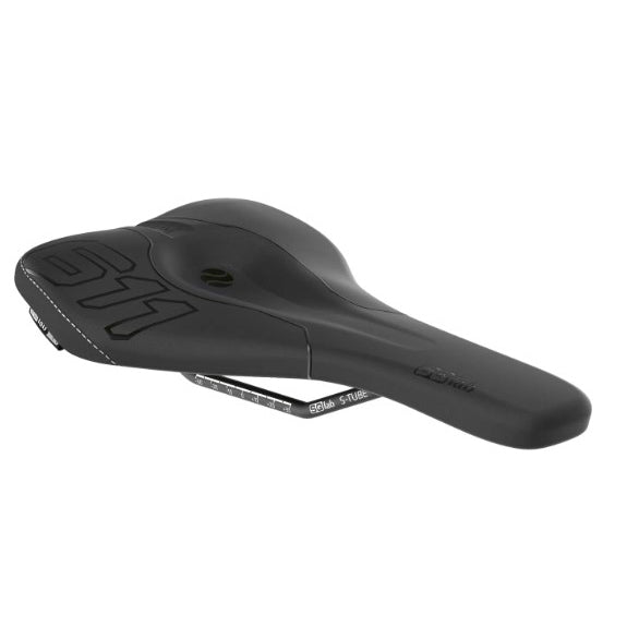 SQlab 611 Ergowave S-Tube rail 150* saddle blk