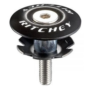 Ritchey Headset Top Cap With Bolt Comp Black 1-1/4