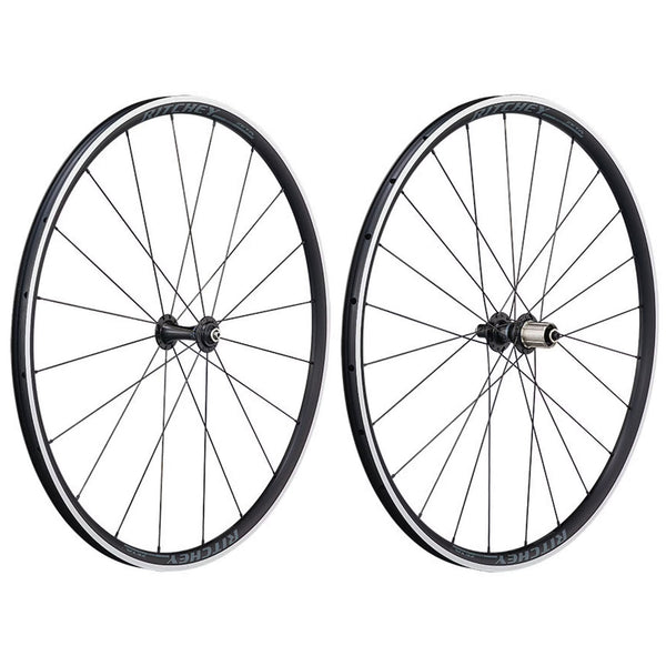 Ritchey Zeta V2 Comp HG 700c Wheelset, Black - QR X100/Qrx130