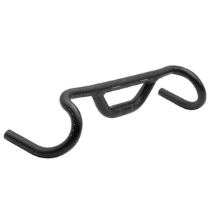 Redshift Sports Top Shelf Drop Bar 70mm Rise 25 deg - 41cm Black