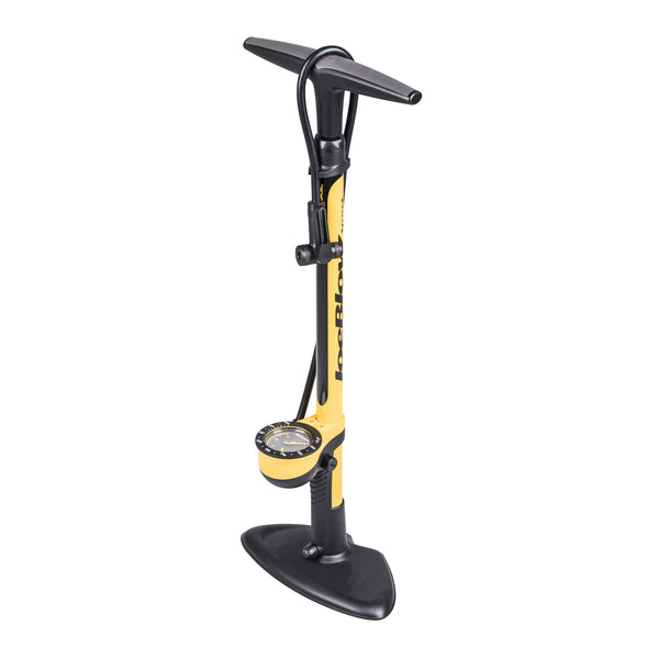 Topeak JoeBlow Sport-III Floor Pump - 6/Case Yellow/Black