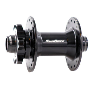 Sunrace MX82 6B Disc Front Hub Black 