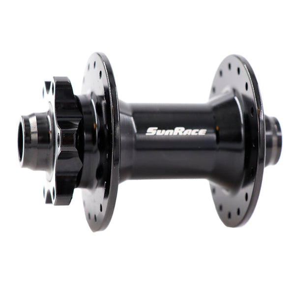 Sunrace MX82 6B Disc Front Hub Black 