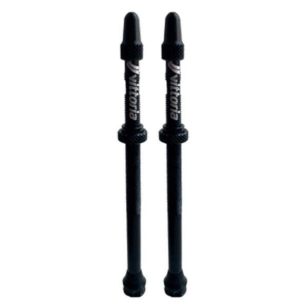 Vittoria Multiway Tubeless Valve Alloy Black 100mm (Pair)  