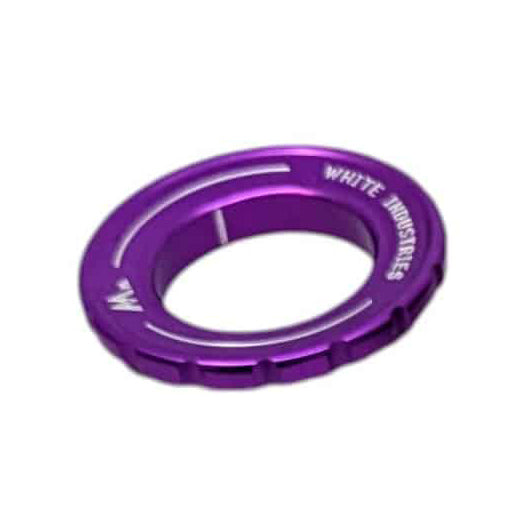 White Industries CenterLock Lockring External Purple Each