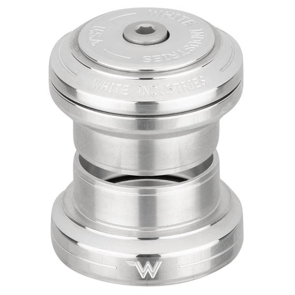 White Industries Headset EC34/28.6|EC34/30 Silver