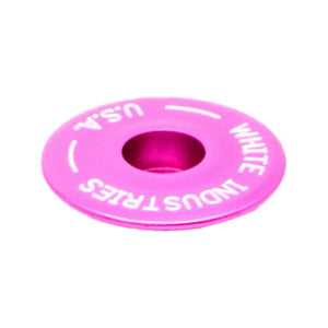 White Industries Headset Top Cap 6061-T6 Aluminum Pink