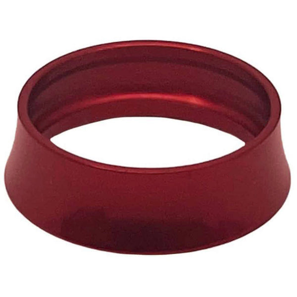 White Industries Tapered Headset Spacer 10mm 1-1/8" Red Each