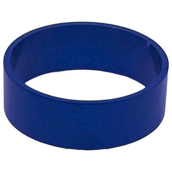 White Industries Straight Headset Spacer 10mm 1-1/8" Blue Each