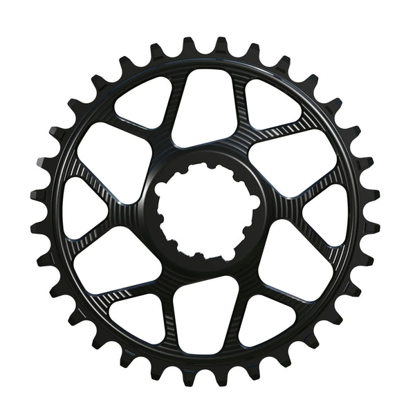 Works Components Round Chainring SRAM 3-Bolt 34T Boost 3mm Blk