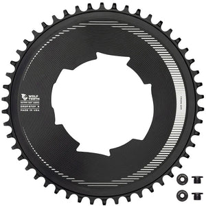Wolf Tooth Components Aero Chainring 107 BCD Drop-Stop B 50T Blk  
