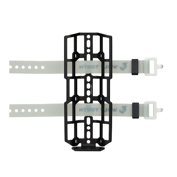 Wolf Tooth Components Morse Cargo Cage With 2 Straps Black