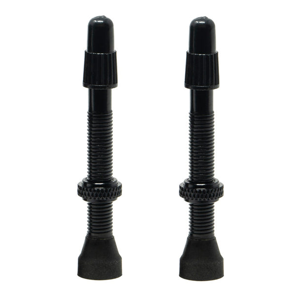 Industry Nine Tubeless Presta Valve Stem 50mm Pair Black
