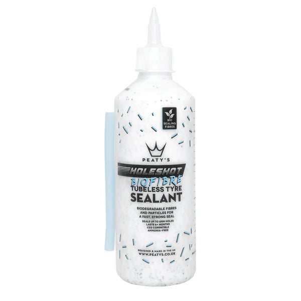 Peaty's Holeshot BioFibre Tubeless Tire Sealant 500ml Each