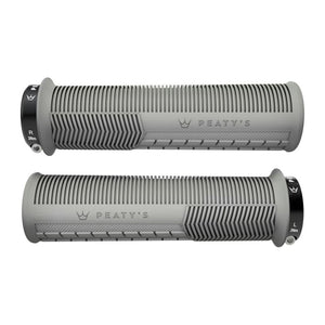 Peaty's Mushroom Thin Lock-On Grips Pair Slate