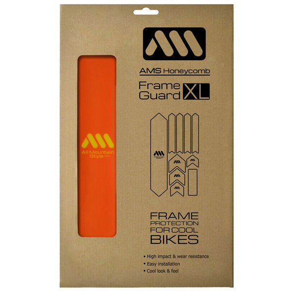 All Mountain Style Extra Honeycomb Frame Guard Orange/Yellow