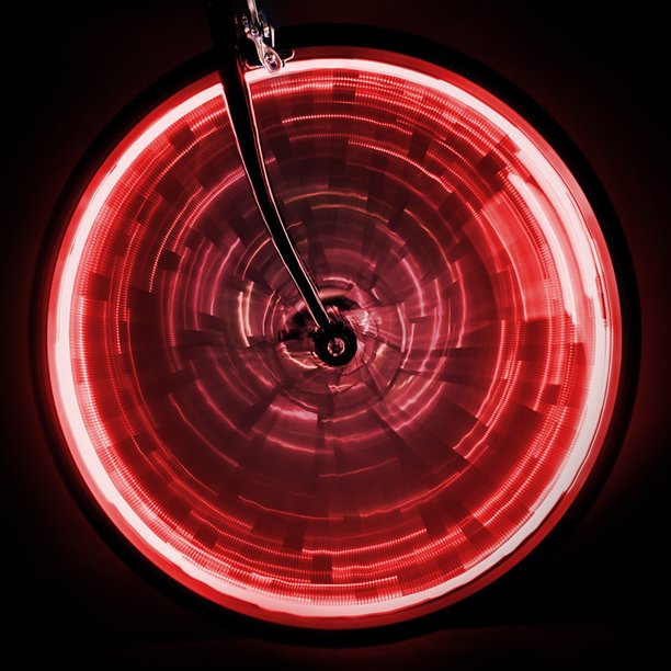 Sunlite Wheel Glow Light Red - Lenny's Bike Shop