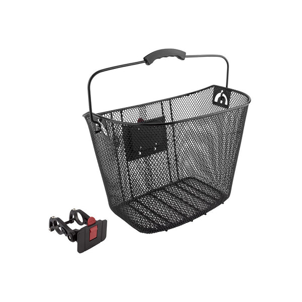 Sunlite Basket Sunlite Ft Mesh Q/R Bk 22.2/31.8 W/Dlx Aly Bracket - Lenny's Bike Shop